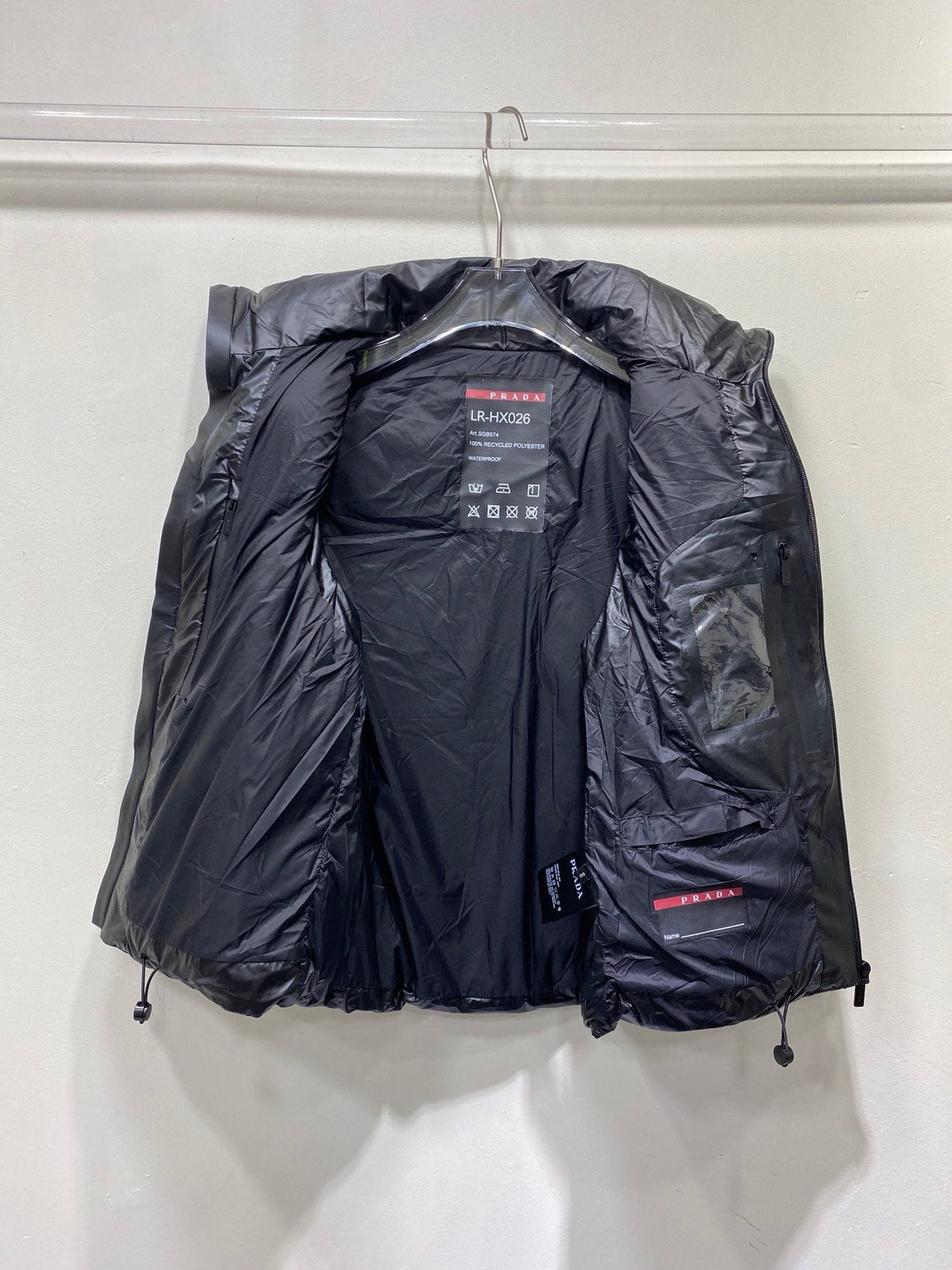 Black Nylon Down Gilet - Men's