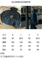 Tartan Hooded Jacket - Men's