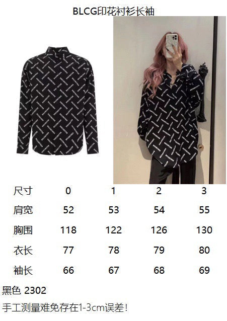 Black Cotton Text Print Long-Sleeve - Men's
