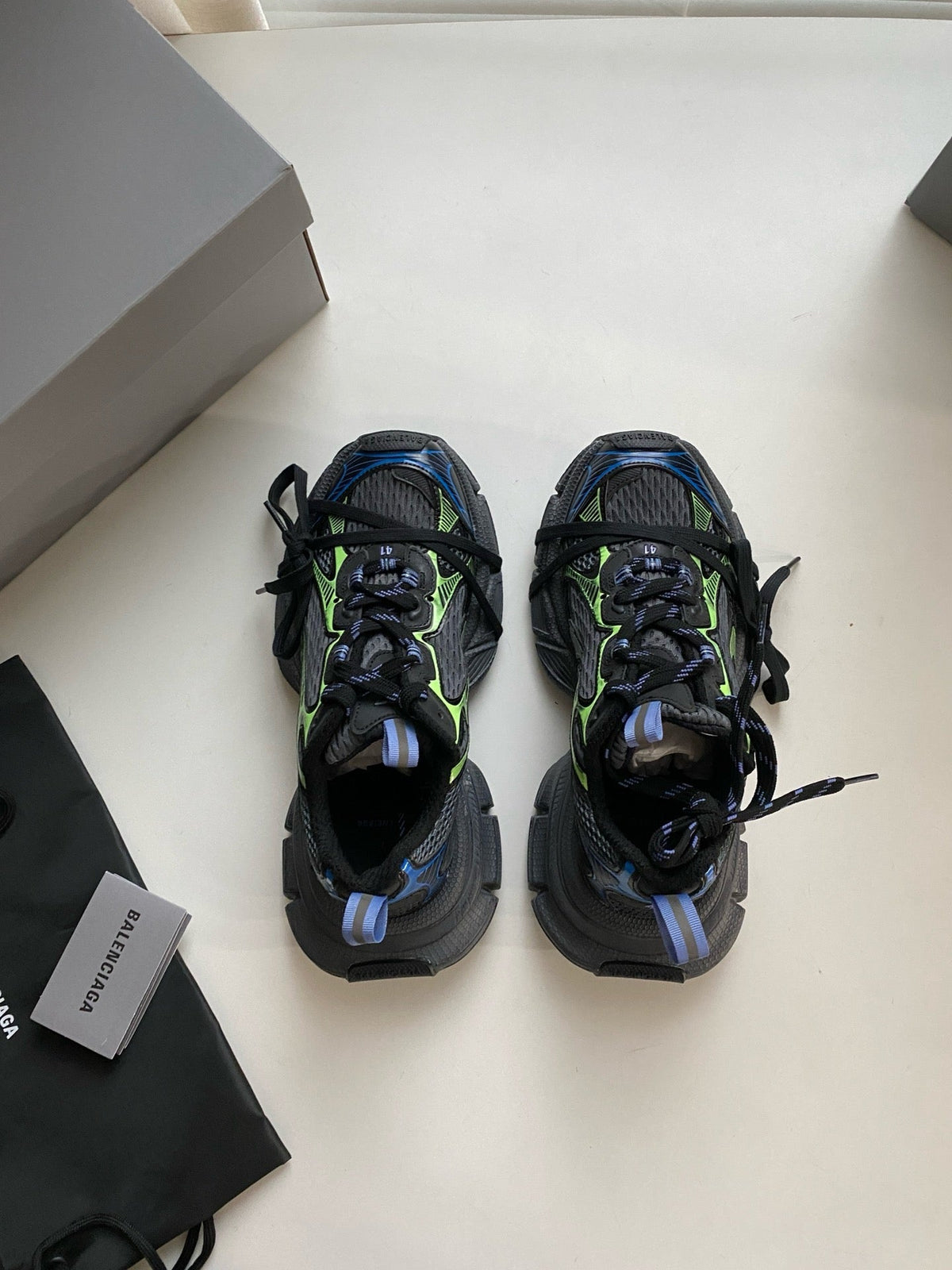Black and Grey Sneakers