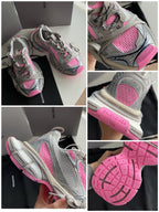 Caged Panel Runner Blue Sneakers