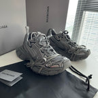 Black and Grey Sneakers