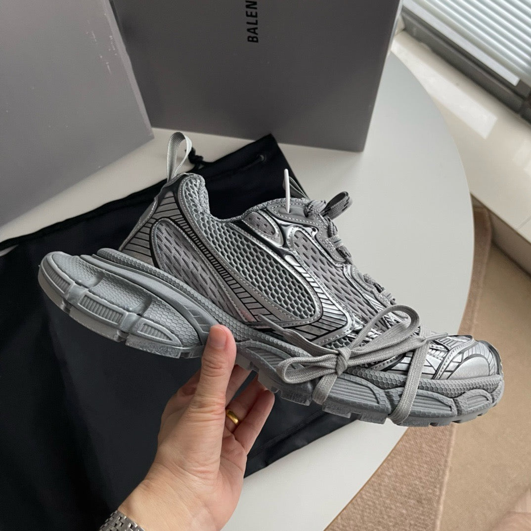 Black and Grey Sneakers