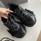 Black and Grey Sneakers