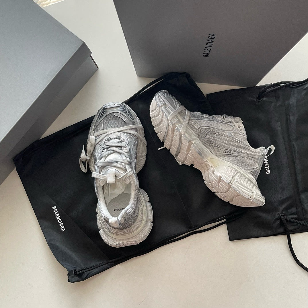 Caged Panel Runner Sneakers