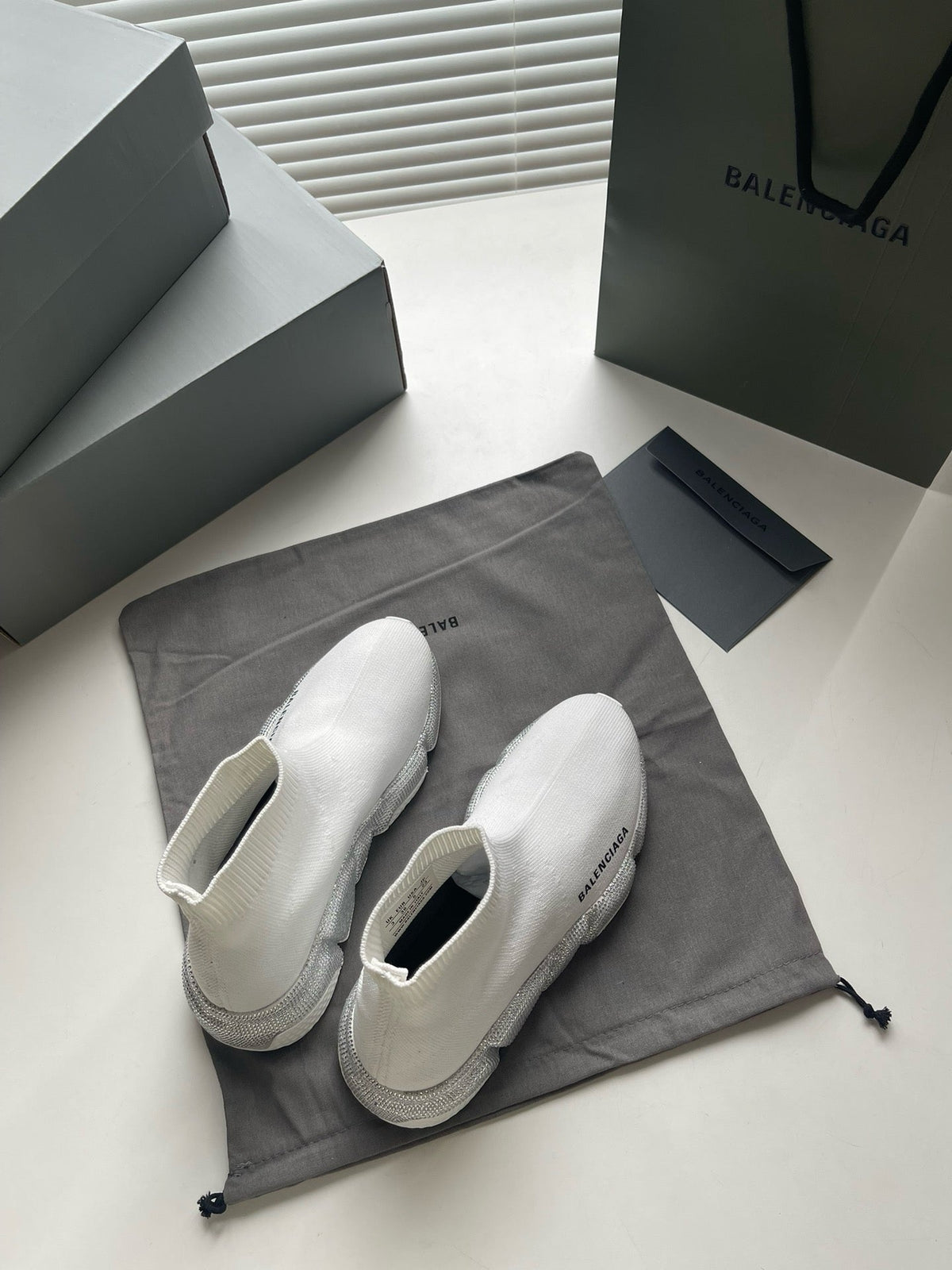 Black and White Sneakers