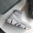 Black and Grey Sneakers