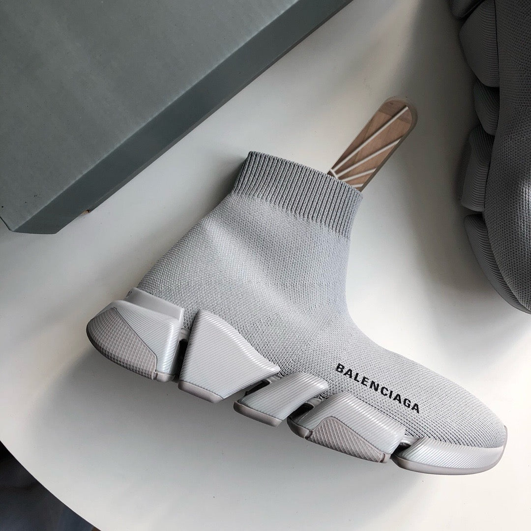 Black and Grey Sneakers
