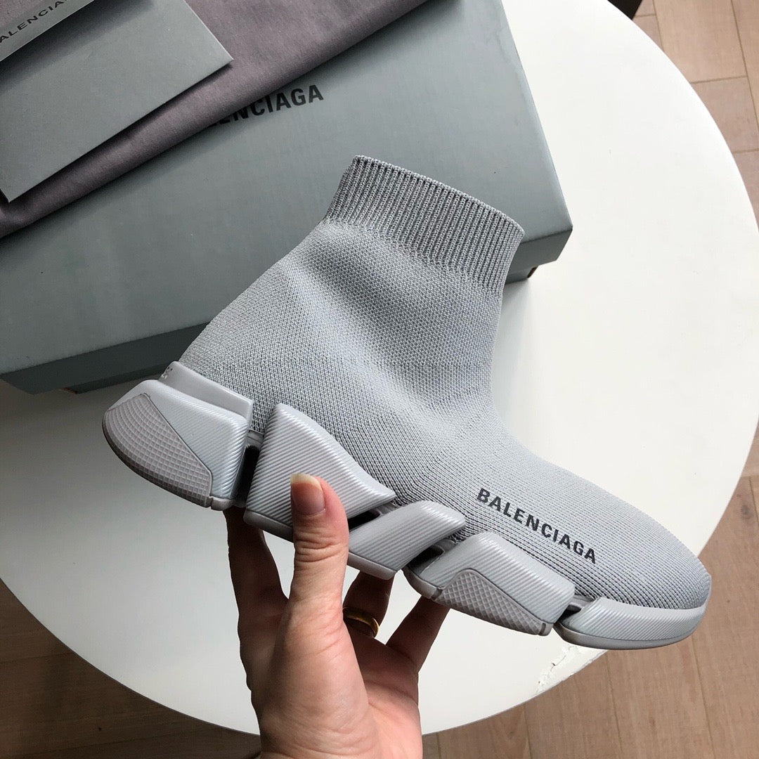 Black and Grey Sneakers