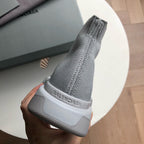 Black and Grey Sneakers