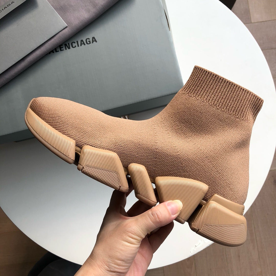Green and Khaki Sneakers
