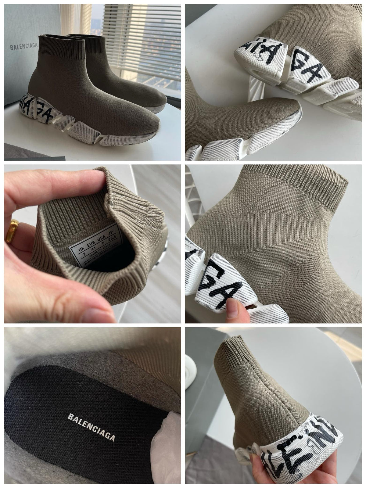 Speed Sock Trainer White