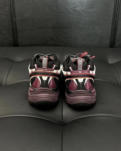 Black Mesh Graphic Chunky - Men's