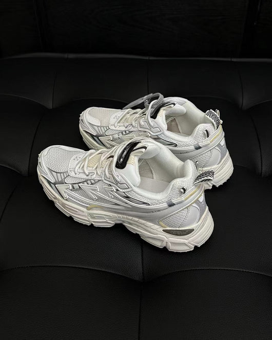 Black Mesh Graphic Chunky - Men's
