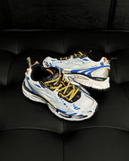 White Mesh Graphic Chunky - Men's