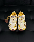 White Mesh Graphic Chunky - Men's