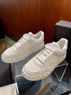 Cream Leather Colourblock Chunky - Men's