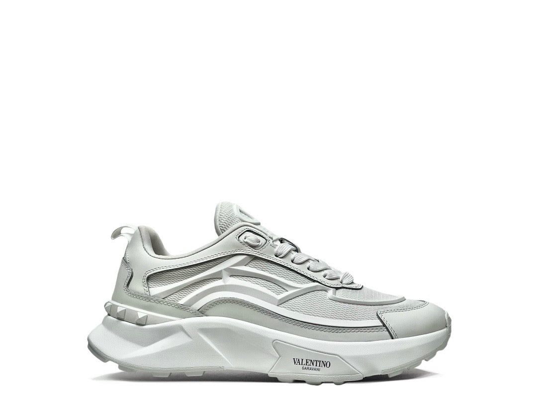 Black Leather Tonal Chunky - Men's
