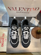 Black Leather Tonal Chunky - Men's