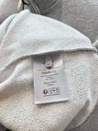 Grey Cotton Plain Half-Zip - Men's