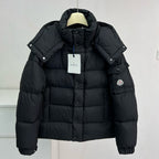 Black Puffer Jacket - Men's