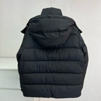 Black Puffer Jacket - Men's