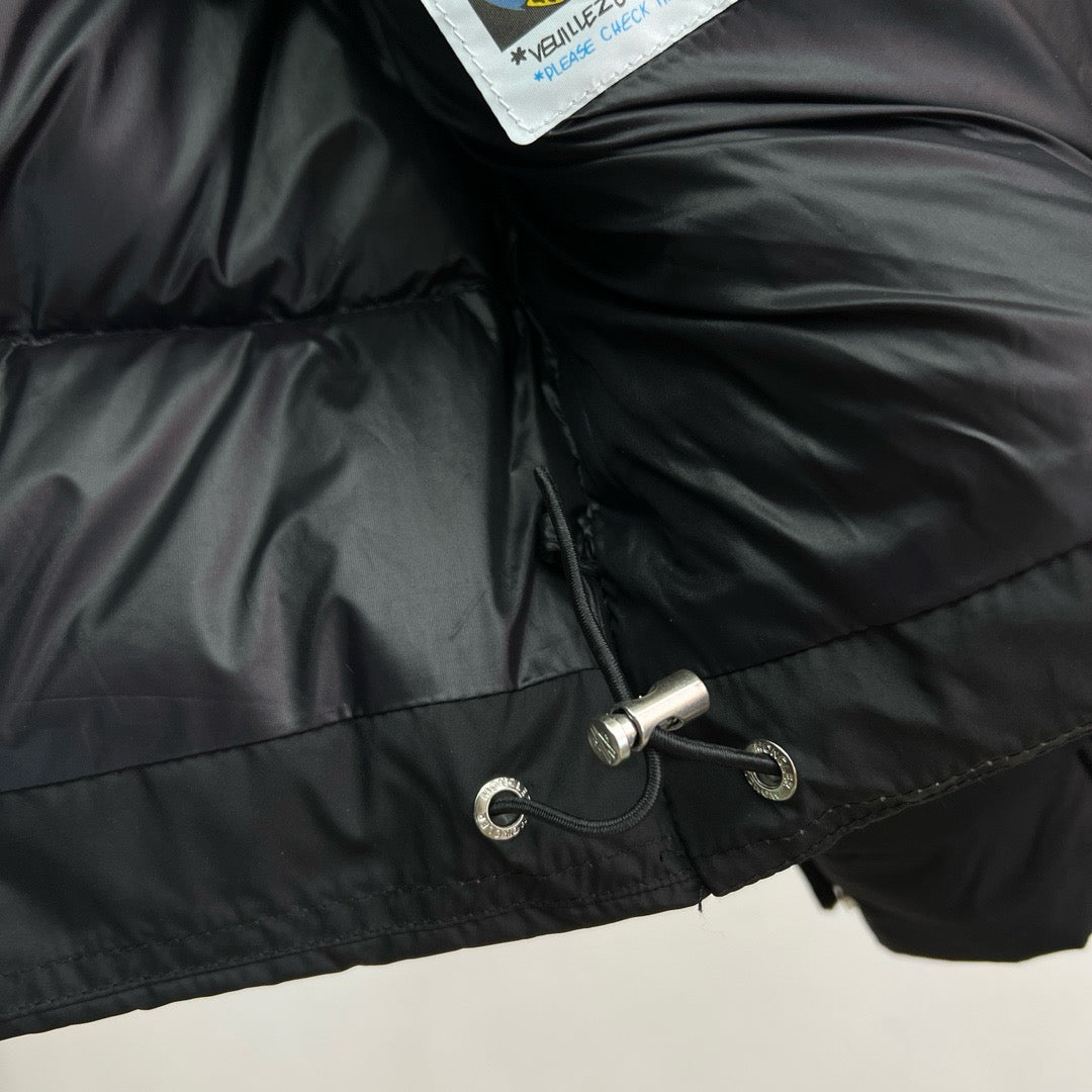 Black Puffer Jacket - Men's