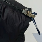 Black Puffer Jacket - Men's