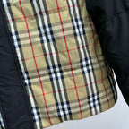 Check Panel Puffer Jacket - Men's