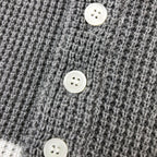 Striped Knit Polo Shirt - Men's