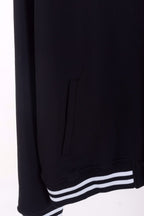 Navy Wool Letter Cardigan - Men's