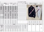 White Wool Striped Placket Cardigan - Men's