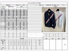 White Wool Striped Placket Cardigan - Men's