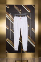 Navy Cotton Striped Straight - Men's
