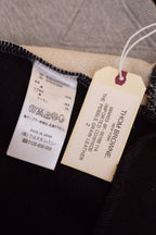 Grey Wool Bar Stripe Crewneck - Men's