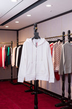 Bule White Hoodie - Men's