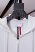 Bule White Hoodie - Men's