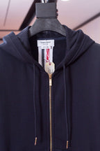 Bule White Hoodie - Men's