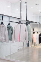Pink Cotton Plain Crewneck - Men's