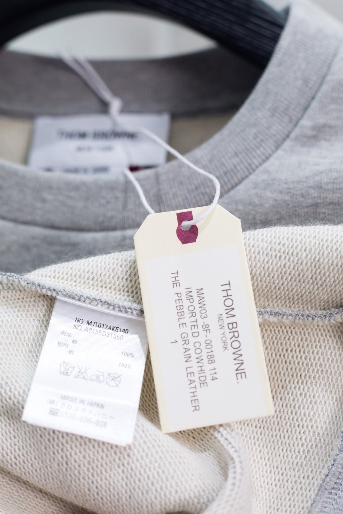 Pink Cotton Plain Crewneck - Men's