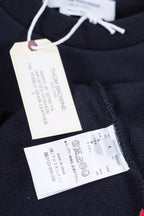 Grey Wool Intarsia Crewneck - Men's
