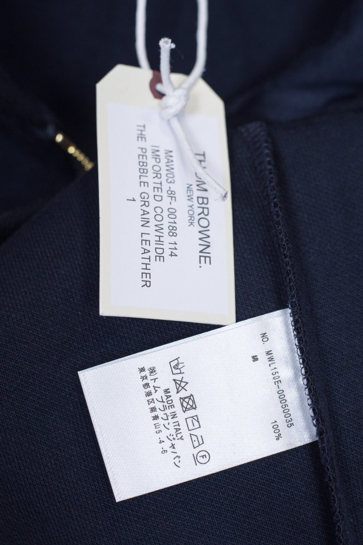Grey Cotton Plain Zip-Through - Men's
