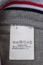Grey Cotton Contrast Stripe Joggers - Men's