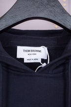 Grey Cotton Bar Stripe Zip-Through - Men's