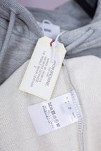 Grey Cotton Bar Stripe Zip-Through - Men's