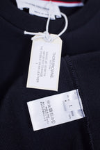 Grey Wool Chest Logo Crewneck - Men's