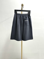 Grey Jersey Small Logo Drawstring - Men's