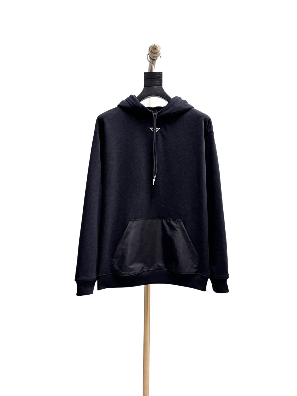 Navy Cotton Plain Pullover - Men's
