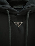 Navy Cotton Plain Pullover - Men's