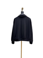 Black Nylon Plain Blouson - Men's